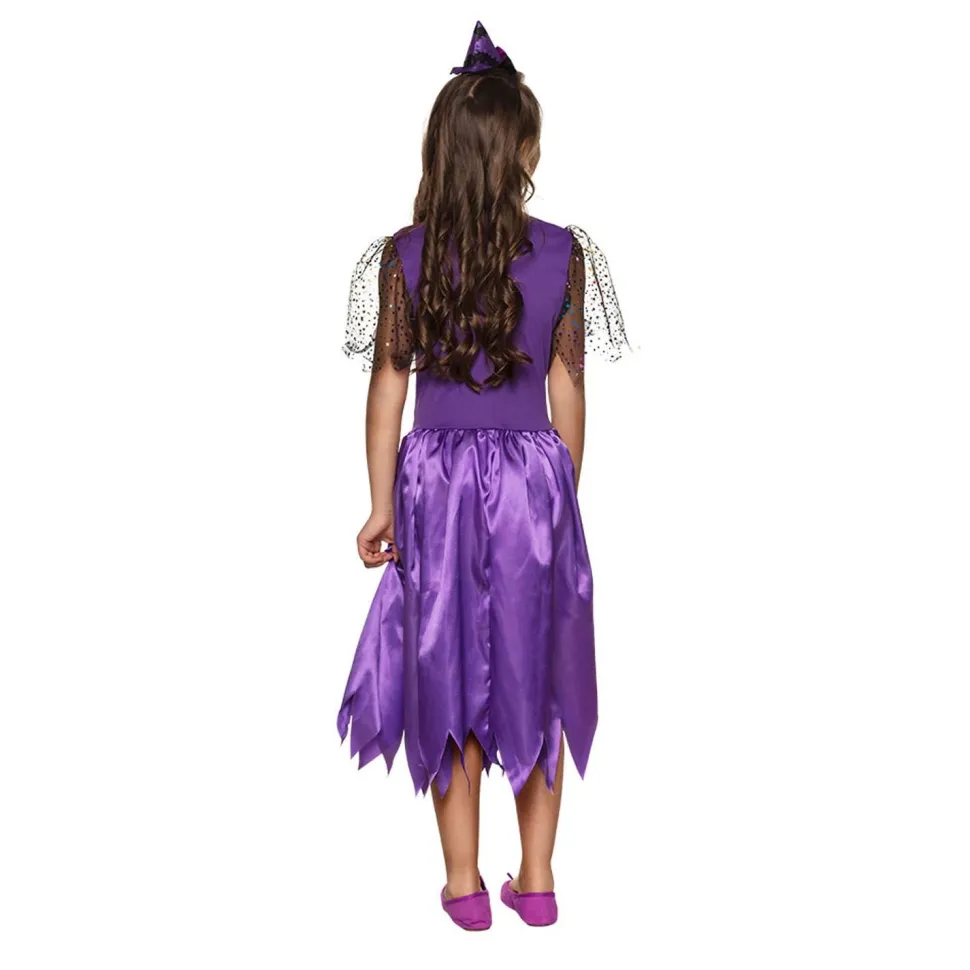 Costume sorcière scintillante - Fille - RueDeLaFete