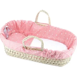 Couffin avec garnissage : Corail étoilé : 50 cm - Petitcollin