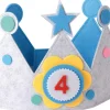 Couronne d'anniversaire bleue - Eduplay