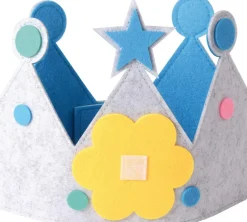 Couronne d'anniversaire bleue - Eduplay