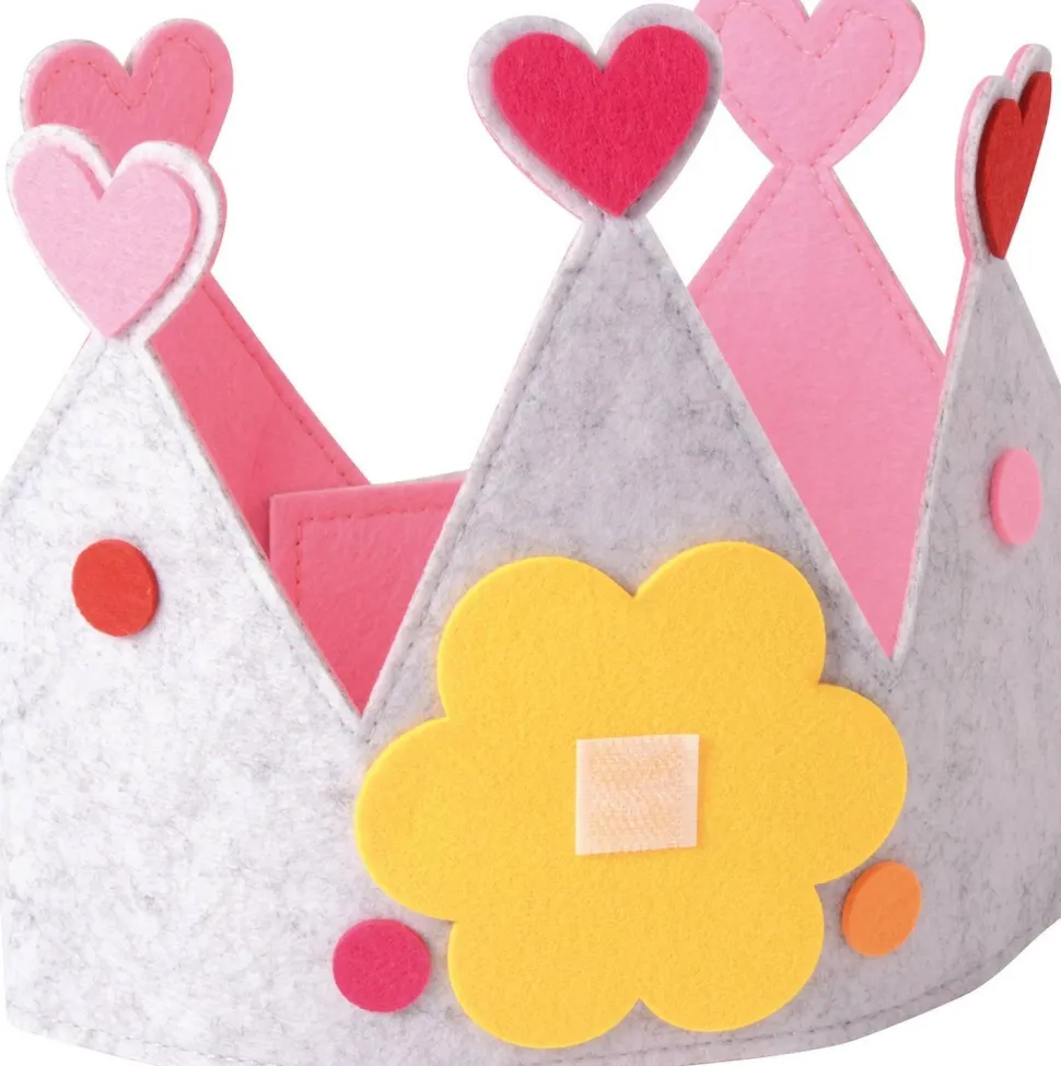 Couronne d'anniversaire rose - Eduplay