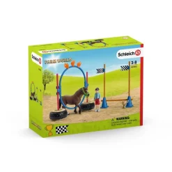 Course d'agilité pour poney - Schleich