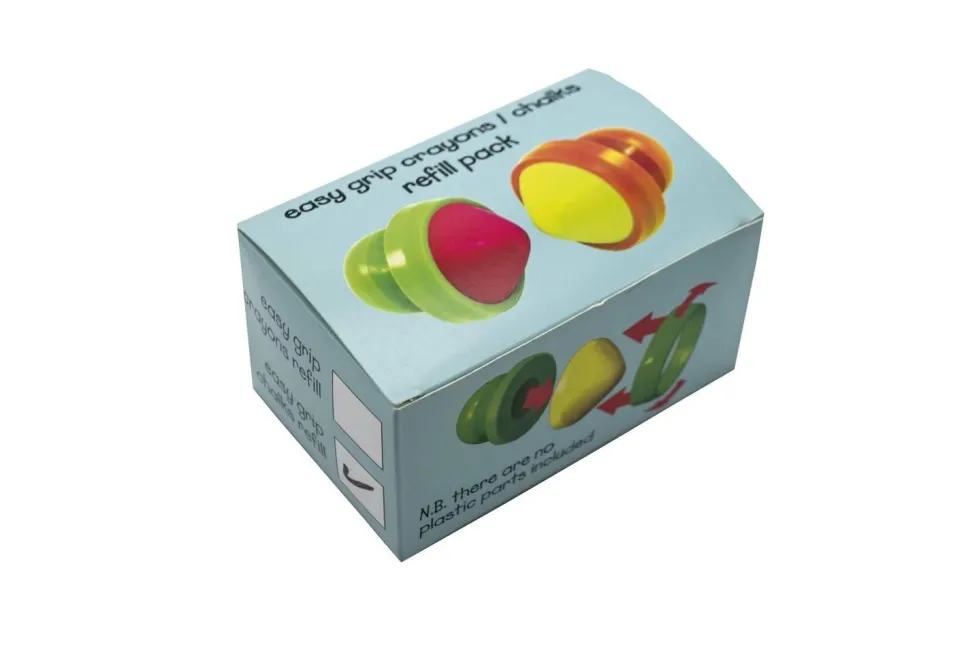 Craie easy grip pour la recharge, set de 6 - Eduplay