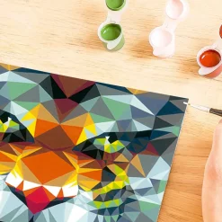 Créart Peinture au numéro : Polygon Tiger - Ravensburger