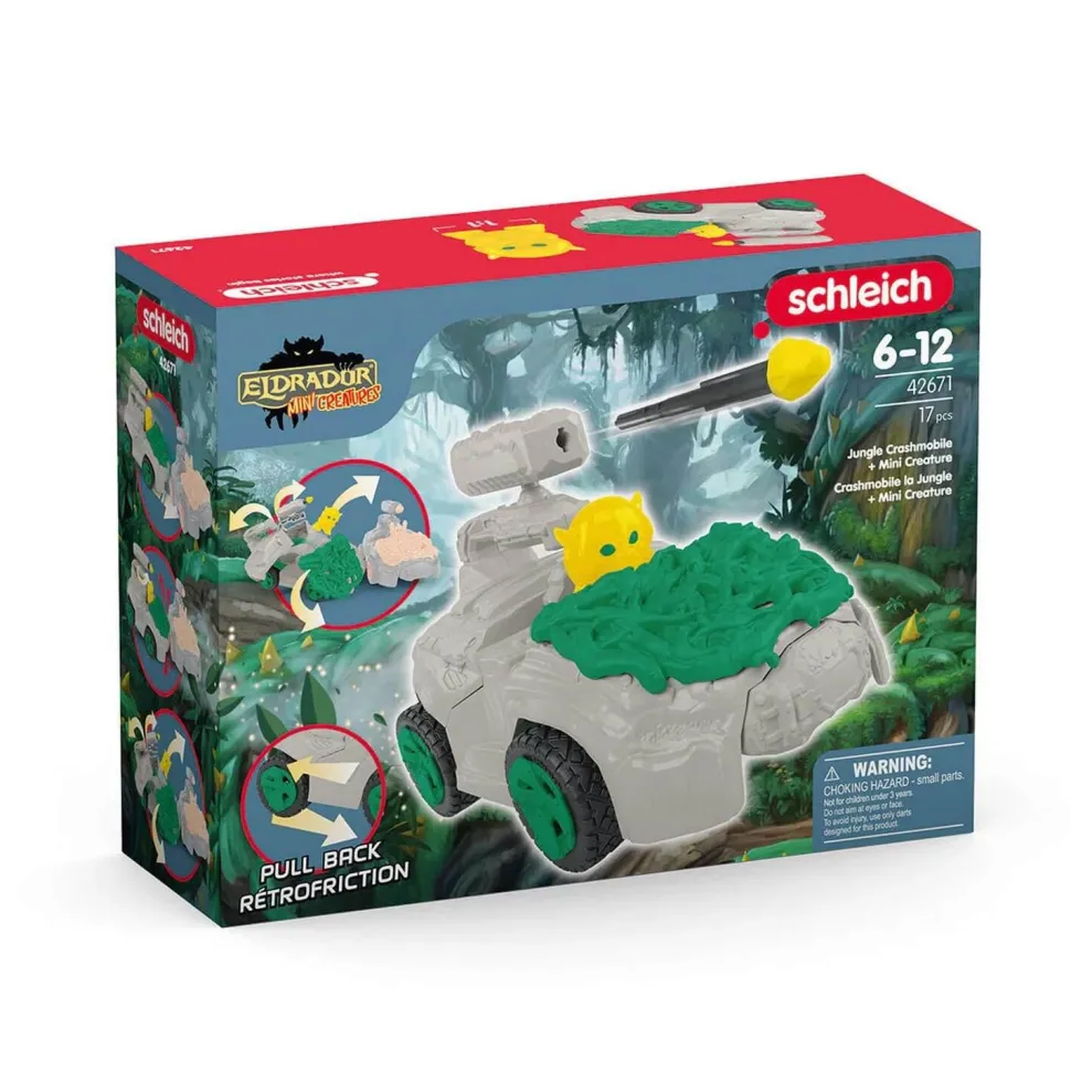 Crashmobile de la Jungle avec Mini Créature - Schleich