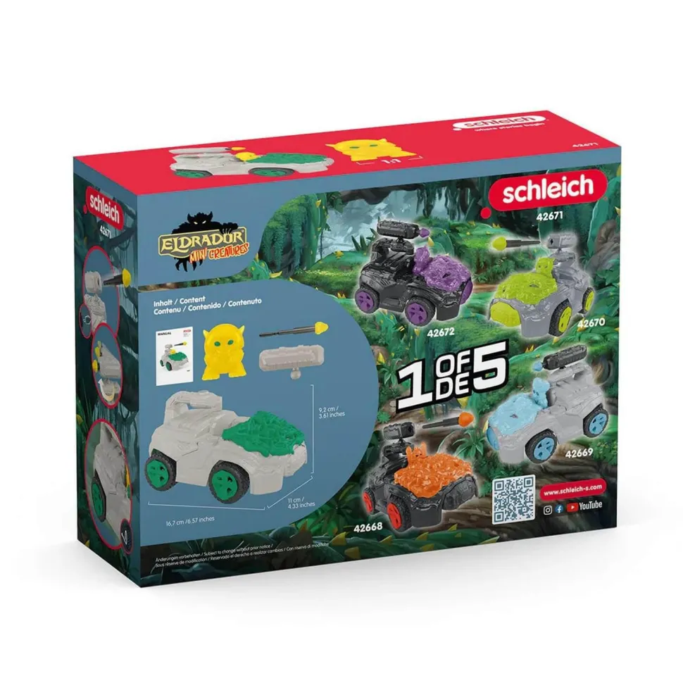 Crashmobile de la Jungle avec Mini Créature - Schleich