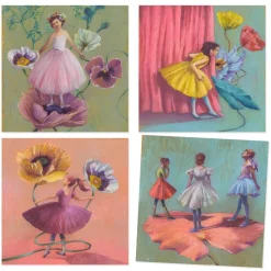 Crayons de cire : Ballerines - Djeco
