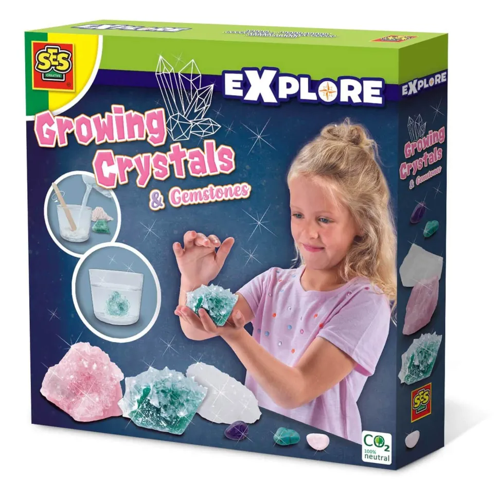 Crée des cristaux et des pierres précieuses - SES Creative