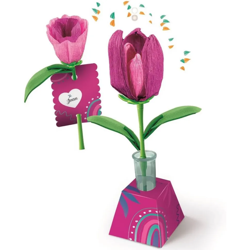 Crée tes fleurs - Tulipe - Clementoni