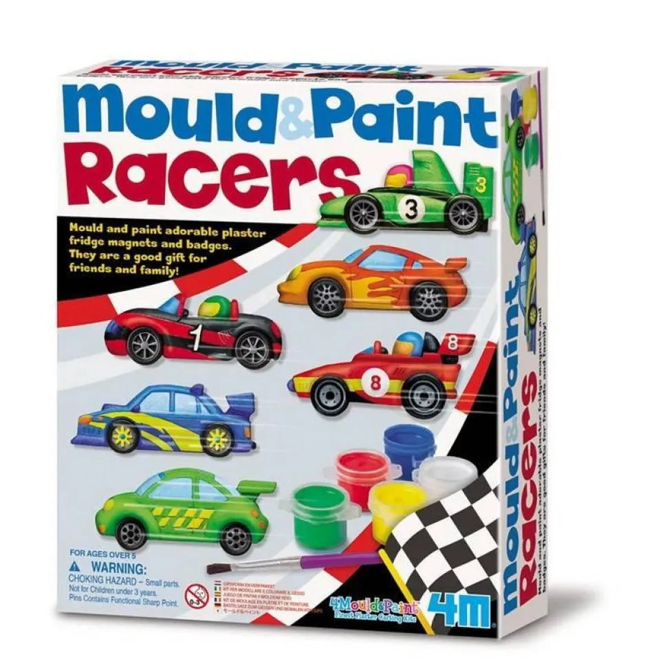 Crea KIT DE MOULAGE: VOITURES DE COURSE - 4M