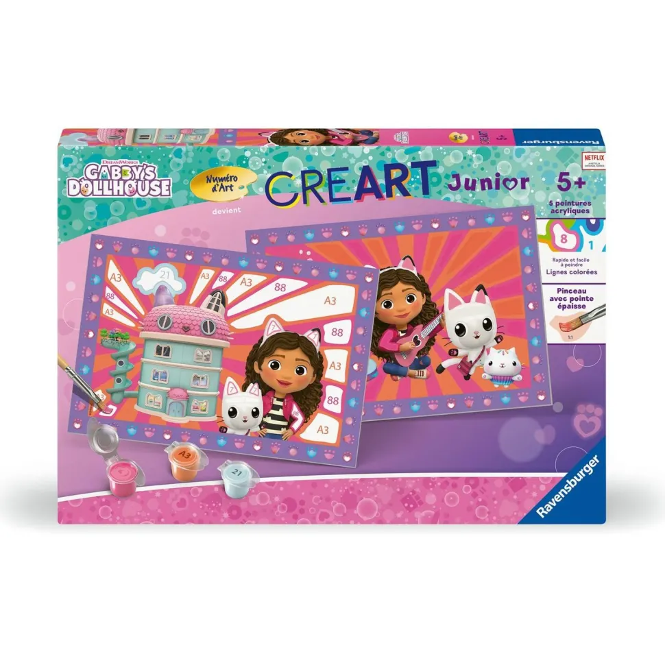 CreArt Junior : Gabbys Dollhouse - Ravensburger