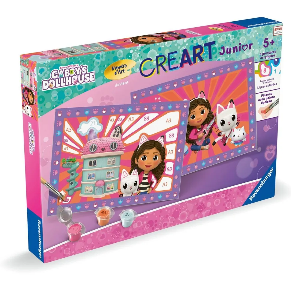 CreArt Junior : Gabbys Dollhouse - Ravensburger