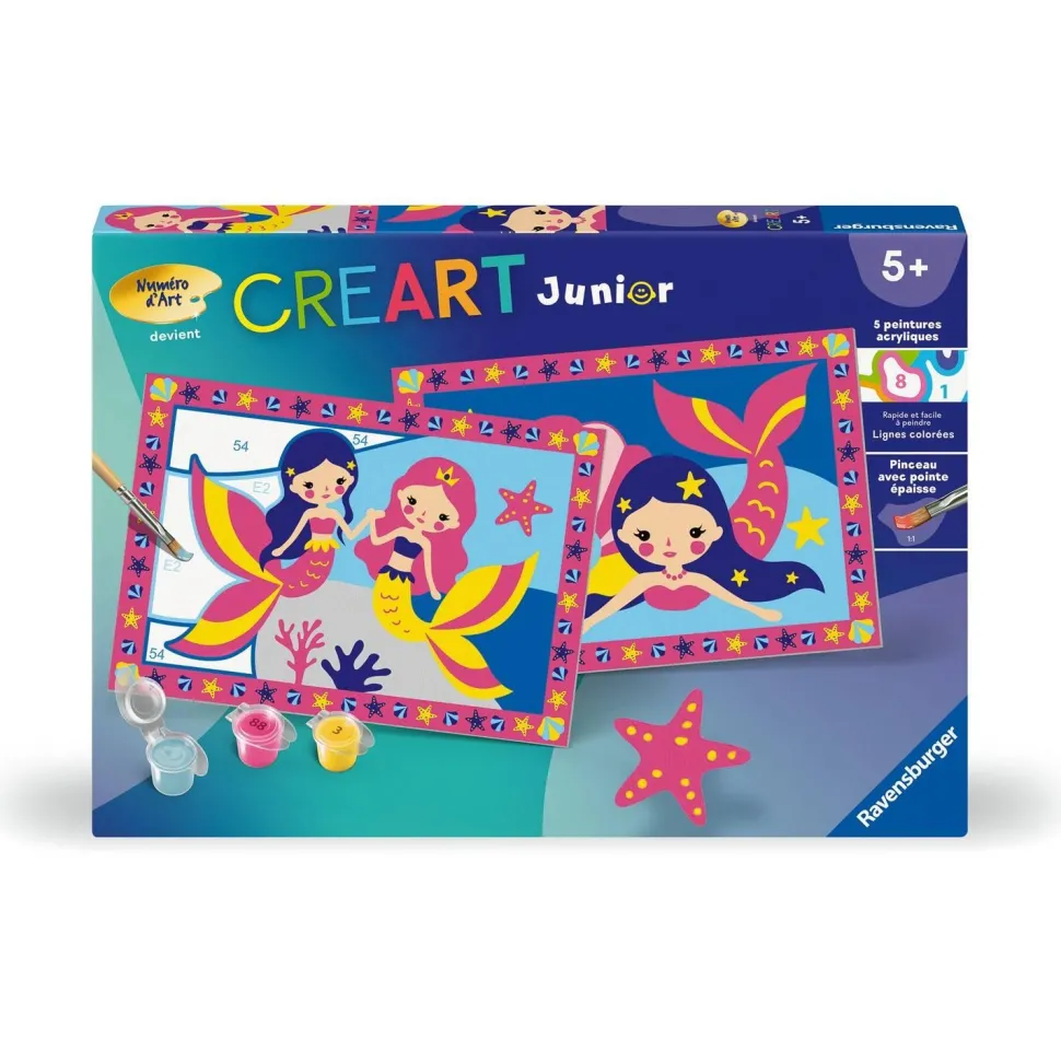 CreArt Junior : Sirenes - Ravensburger