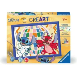 CreArt Kids - 18x24cm - Stitch et Leroy - Ravensburger