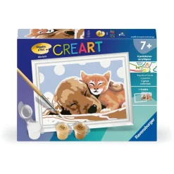 CreArt Kids 8x12cm : Amis calins - Ravensburger