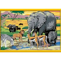 CreArt Kids 31x21cm : Animaux de la Savane - Ravensburger