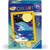 CreArt Kids 8x12cm : Bebe dauphin - Ravensburger
