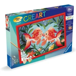CreArt Kids 31x21cm : Bisous de poissons - Ravensburger