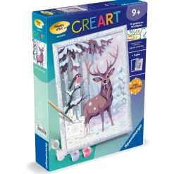 CreArt Kids 18x24cm : Cerf romantique - Ravensburger