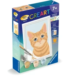 CreArt Kids 8x12cm : Chat roux - Ravensburger