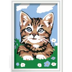 CreArt Kids 8x12cm : Chaton brun - Ravensburger