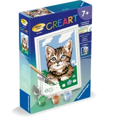 CreArt Kids 8x12cm : Chaton brun - Ravensburger