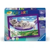 CreArt Kids 18x24cm : Chaton dans le hamac - Ravensburger