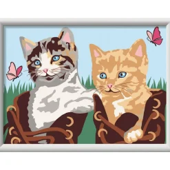 CreArt Kids 18x24cm : Chatons et chaussures - Ravensburger