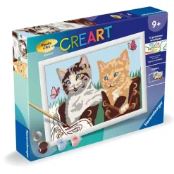 CreArt Kids 18x24cm : Chatons et chaussures - Ravensburger