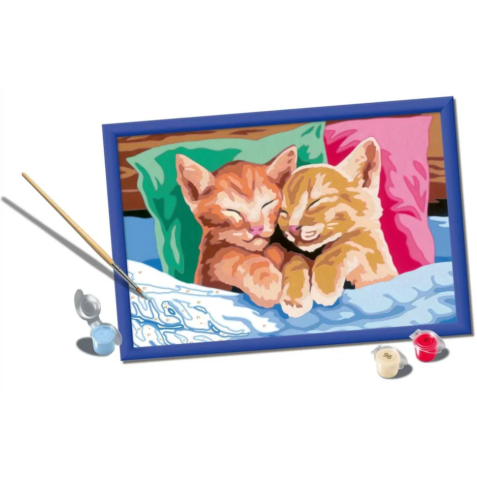 CreArt Kids 31x21cm : Chatons endormis - Ravensburger