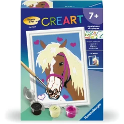 CreArt Kids 8x12cm : Cheval coeur - Ravensburger