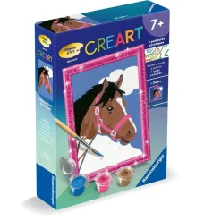 CreArt Kids 8x12cm : Cheval dans les nuages - Ravensburger