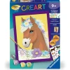 CreArt Kids 18x24cm : Cheval fleuri - Ravensburger