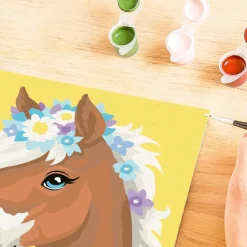 CreArt Kids 18x24cm : Cheval fleuri - Ravensburger