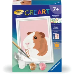 CreArt Kids 8x12cm : Cochon dInde - Ravensburger