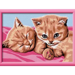 CreArt Kids 13x18cm : Deux chatons roux - Ravensburger