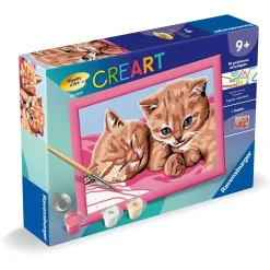 CreArt Kids 13x18cm : Deux chatons roux - Ravensburger