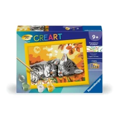 CreArt Kids 13x18cm : Deux chatons couches - Ravensburger