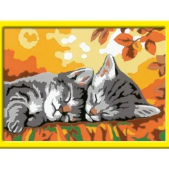 CreArt Kids 13x18cm : Deux chatons couches - Ravensburger