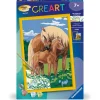 CreArt Kids 31x21cm : Fiers chevaux - Ravensburger