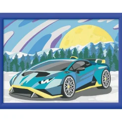 CreArt Kids 18x24cm : Lamborghini bleue - Ravensburger