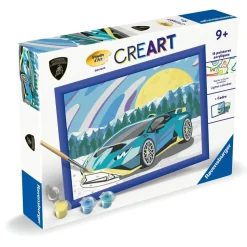 CreArt Kids 18x24cm : Lamborghini bleue - Ravensburger