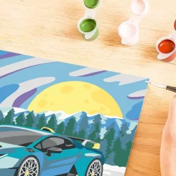 CreArt Kids 18x24cm : Lamborghini bleue - Ravensburger