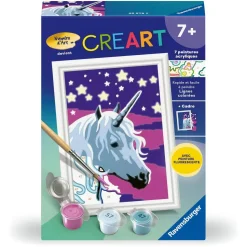 CreArt Kids 8x12cm : Licorne scintillante - Ravensburger
