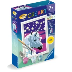 CreArt Kids 8x12cm : Licorne scintillante - Ravensburger