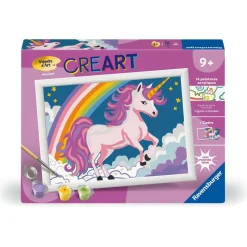 CreArt Kids 18x24cm : Licorne Neon - Ravensburger