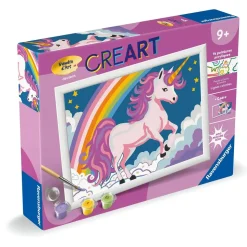 CreArt Kids 18x24cm : Licorne Neon - Ravensburger