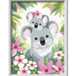 CreArt Kids 18x24cm : Maman koala et son bebe - Ravensburger