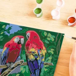 CreArt Kids 31x21cm : Perroquets colores - Ravensburger