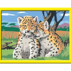CreArt Kids 18x24cm : Petits leopards - Ravensburger